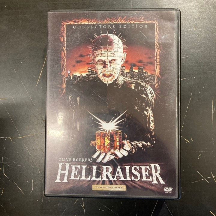 Hellraiser (collector's edition) DVD (VG/VG+) -kauhu-